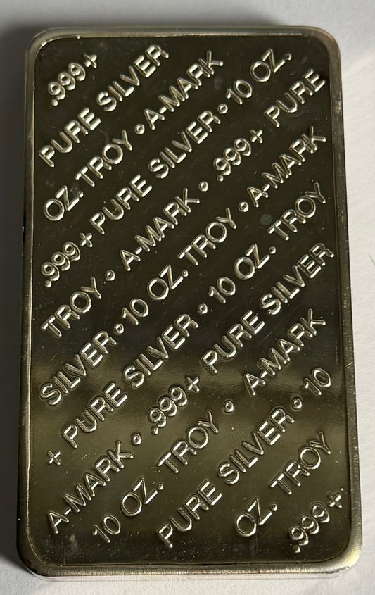10 oz A-Mark Silver Bar
