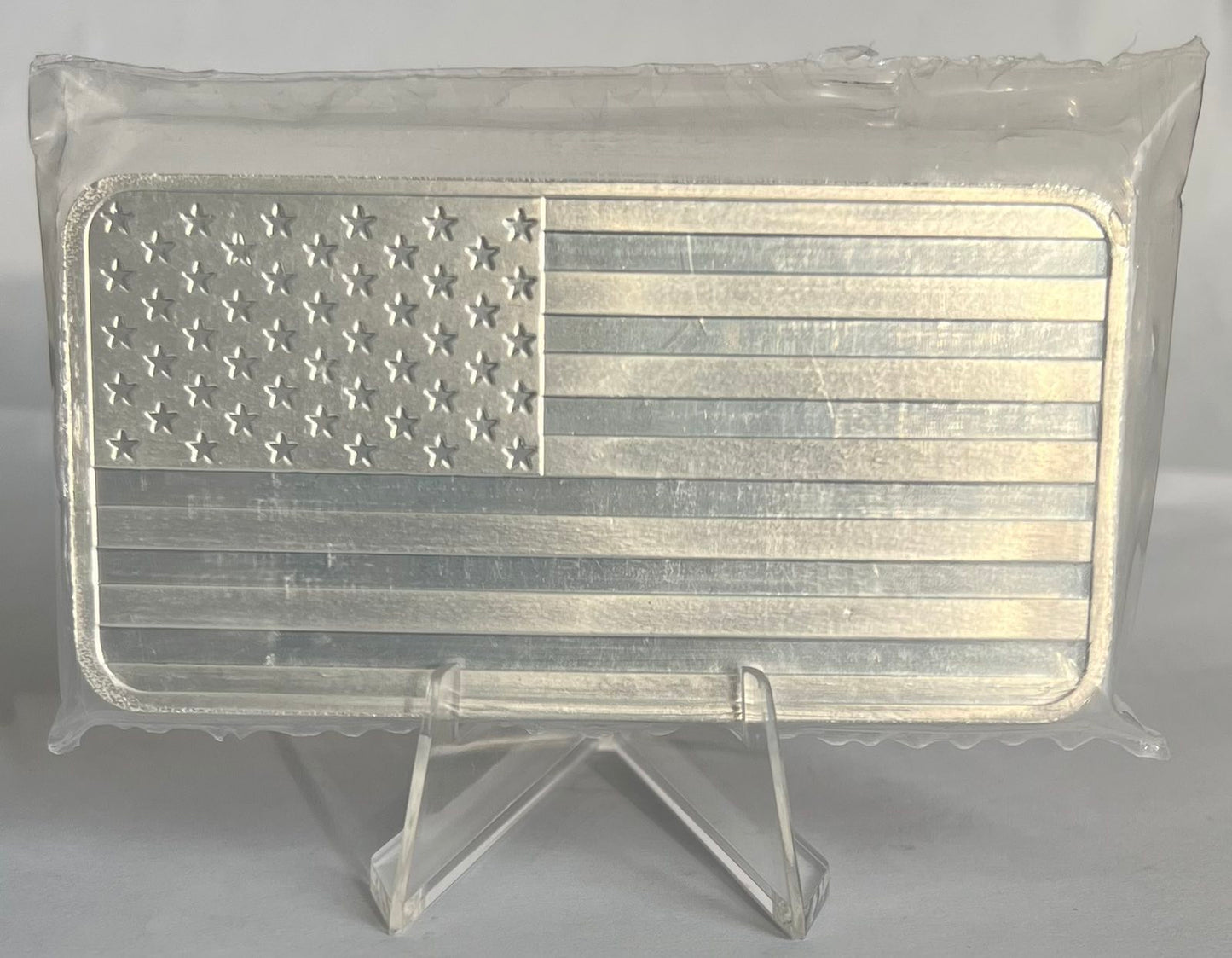 United We Stand 10 oz Silver Bar in Mint-Sealed Plastic