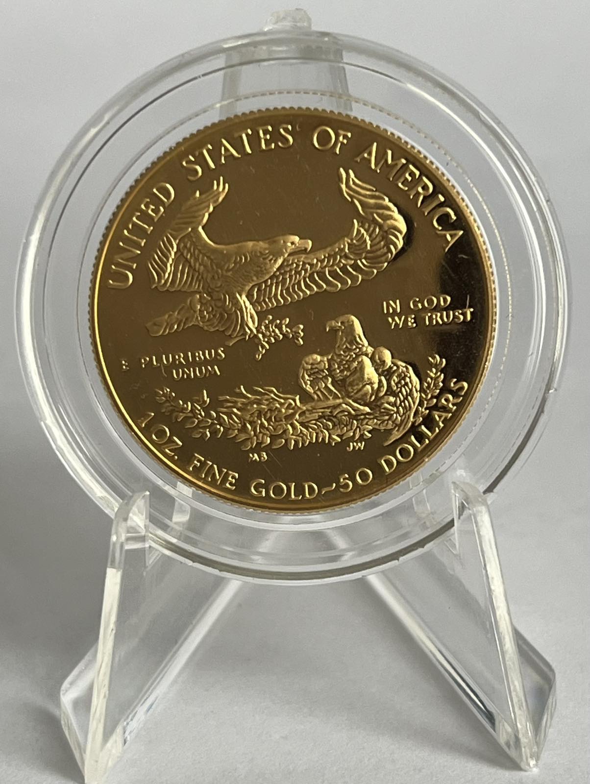 1986-W 1 oz Proof American Gold Eagle