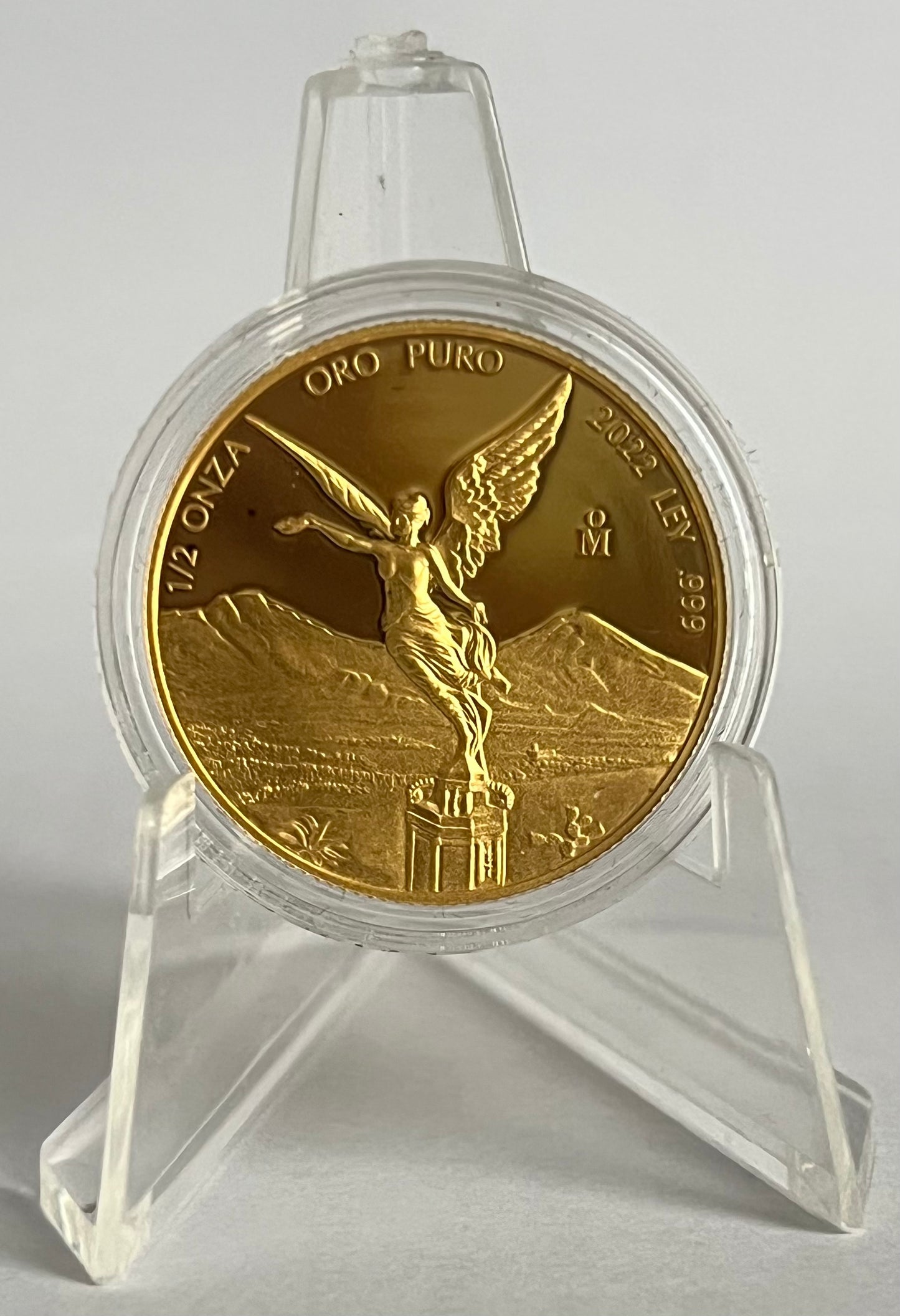 2022 Mexico Libertad 1/2 oz Gold Coin Proof in Capsule