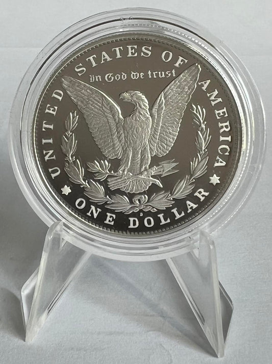 2024-S Morgan Dollar .858 troy oz Proof Silver Coin in Capsule with Box & COA