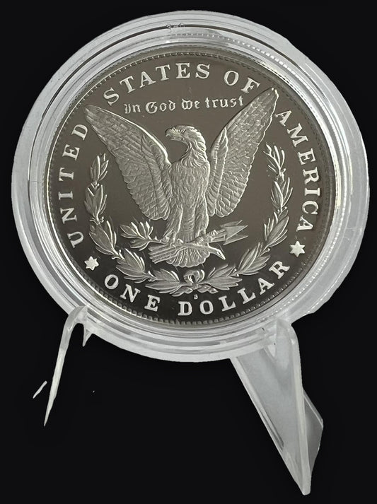 2024-S Morgan Dollar .858 troy oz Proof Silver Coin in Capsule with Box & COA