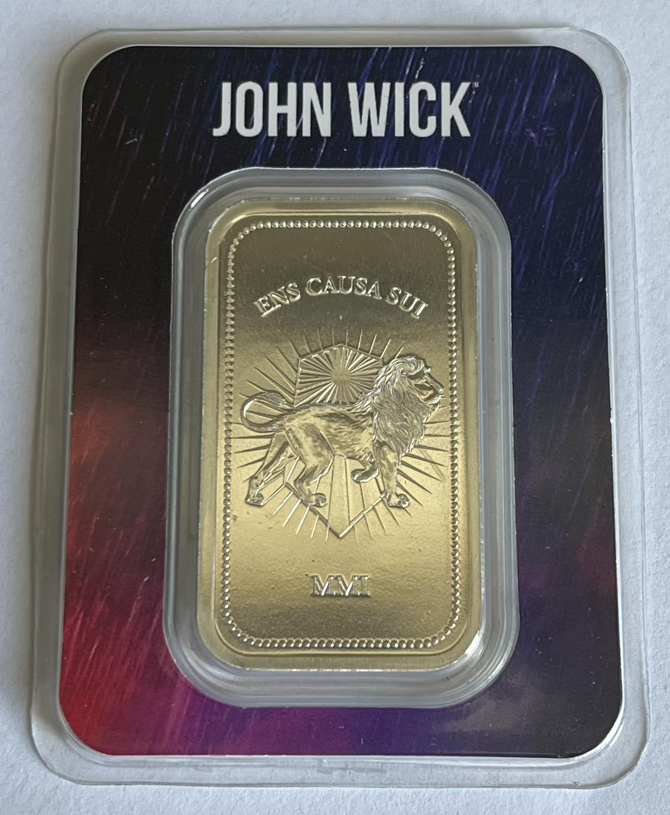 John Wick 1 Oz Silver Continental Bar In Tep Goldex168