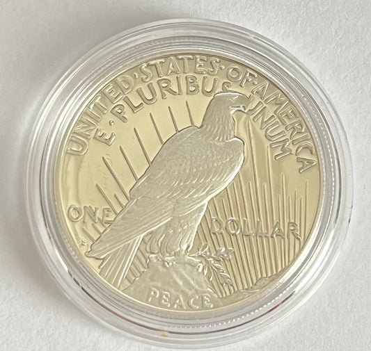 2023-S Proof Silver Peace Dollar (Box & COA)