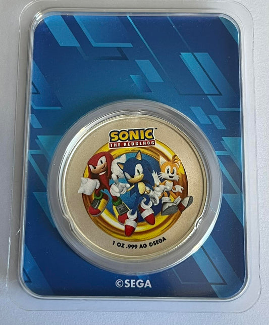 1 oz Silver Round Dr. Eggman Colorized (with TEP)
