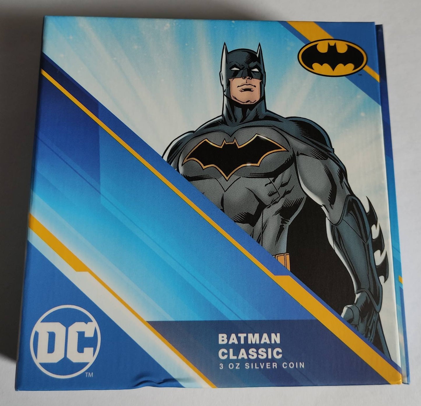 2022 Niue Batman Classic 3 oz Proof Silver Coin in Capsule with Case and COA