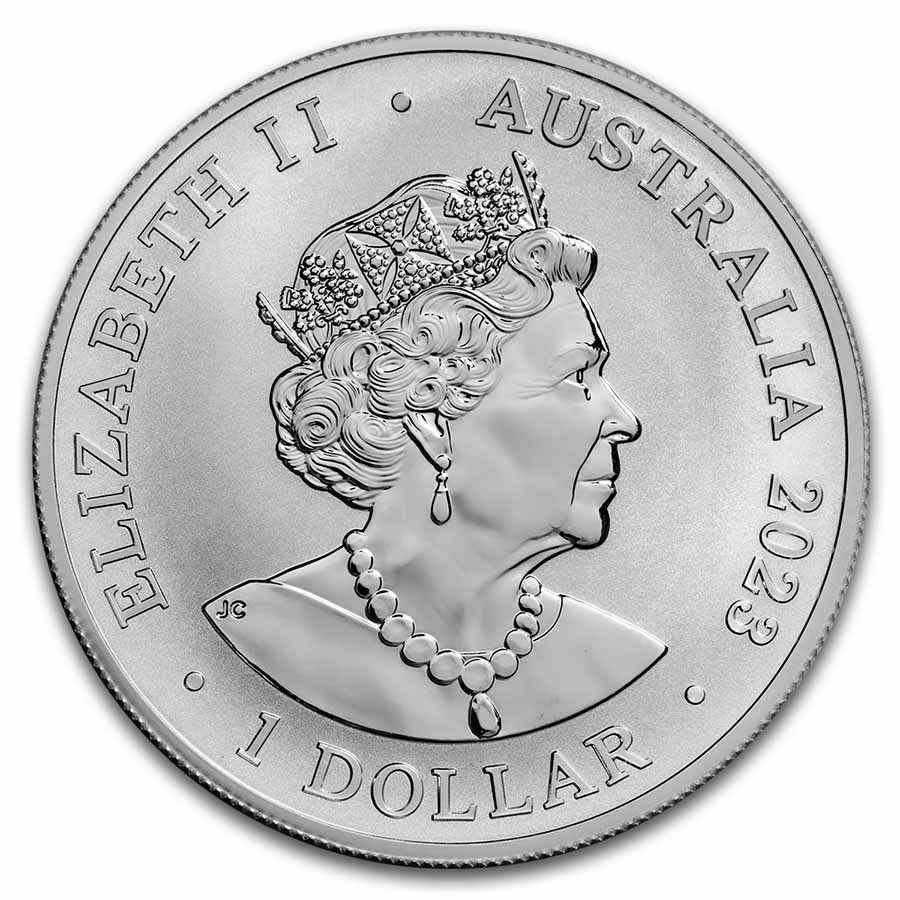 2023 Australia Box Jellyfish 1 oz Silver Coin BU in Capsule