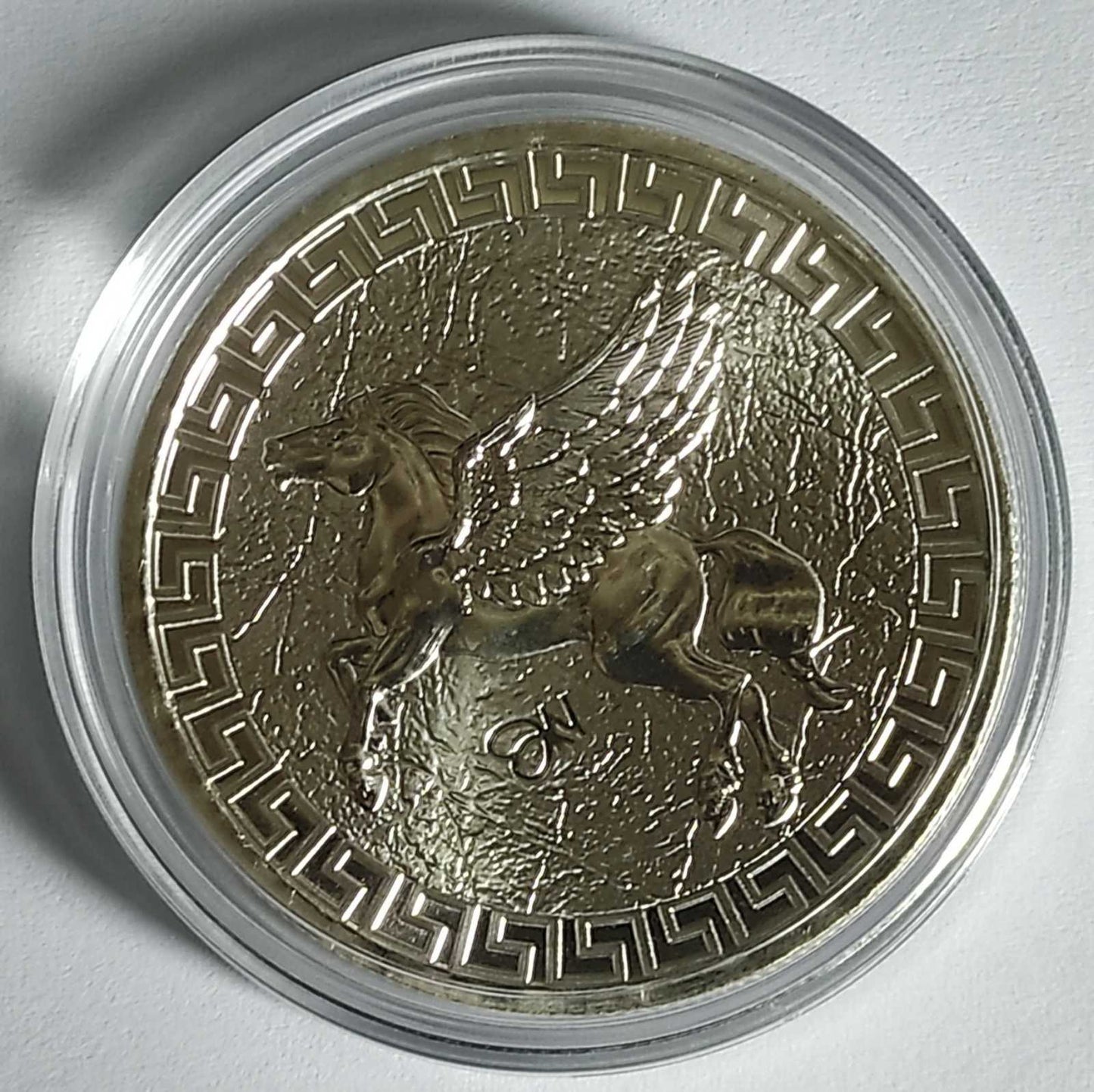 2022 St. Helena Pegasus Jennie Norris 1 oz Silver Coin BU in Capsule