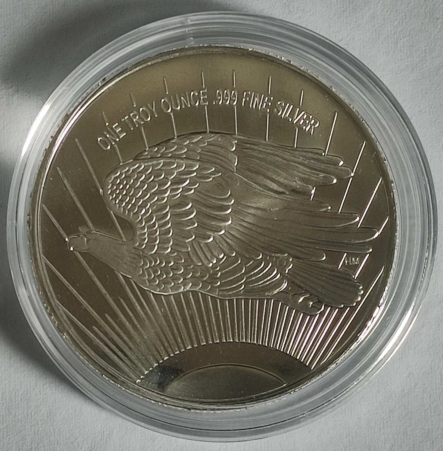 Saint Gaudens 1 oz Silver Rounds BU in Capsule