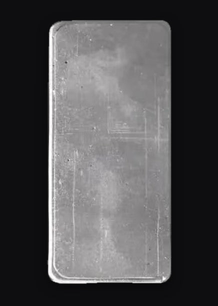 1 Kilo Valcambi Cast 999 Silver Bar