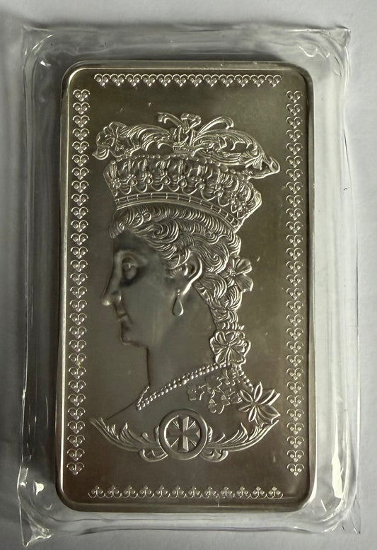 2024 10 oz Gothic Crown Silver Bar