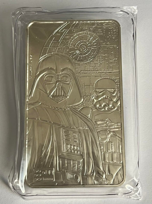 Star Wars™ Dark Side 10oz Silver Minted Bullion Bar