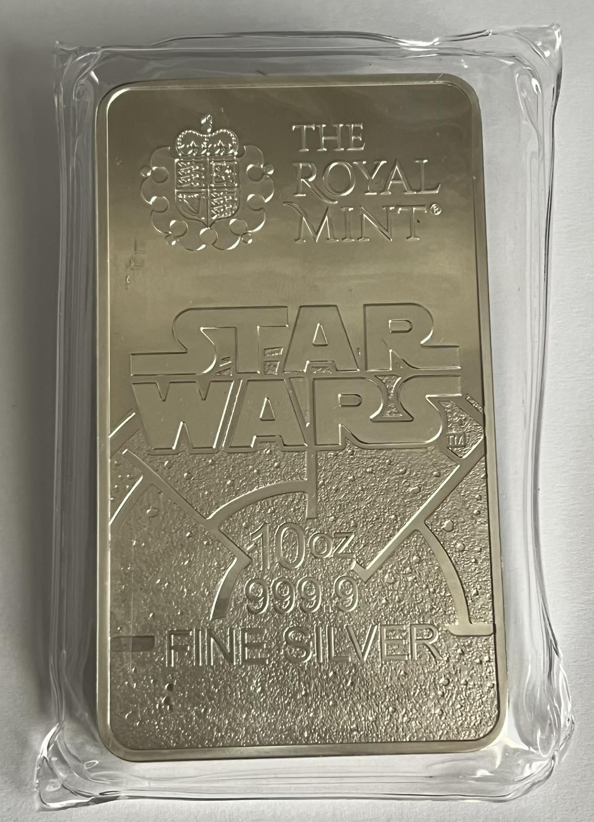 Star Wars™ Dark Side 10oz Silver Minted Bullion Bar