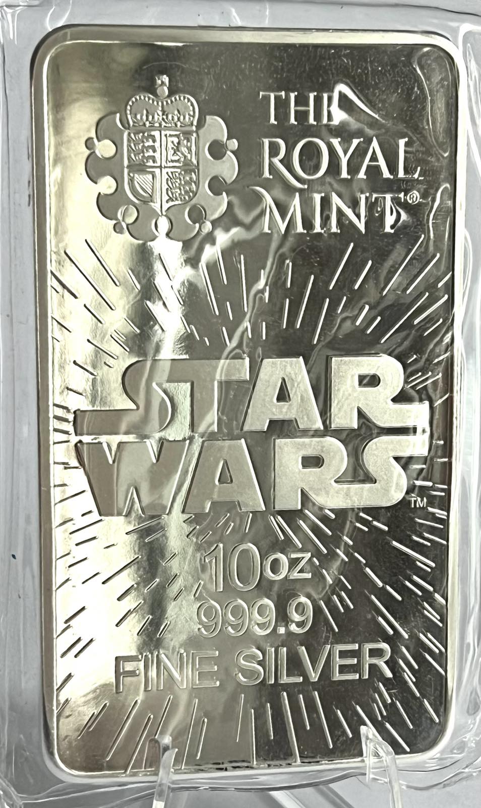 2024 Star Wars Light Side 10 oz Silver Bar in Mint-Sealed Packaging