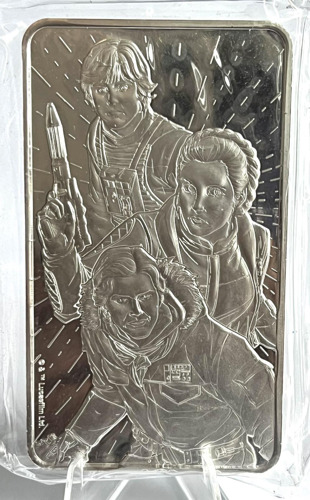 2024 Star Wars Light Side 10 oz Silver Bar in Mint-Sealed Packaging