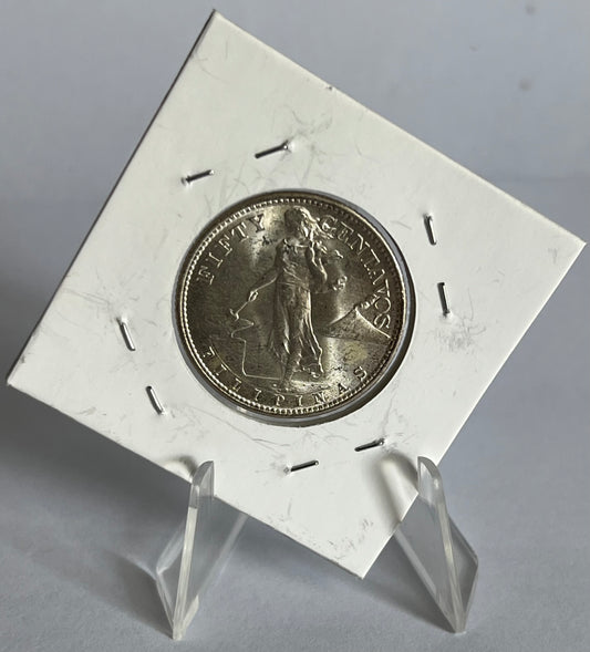 10 pieces Philippines 50 Centavos KM# 183