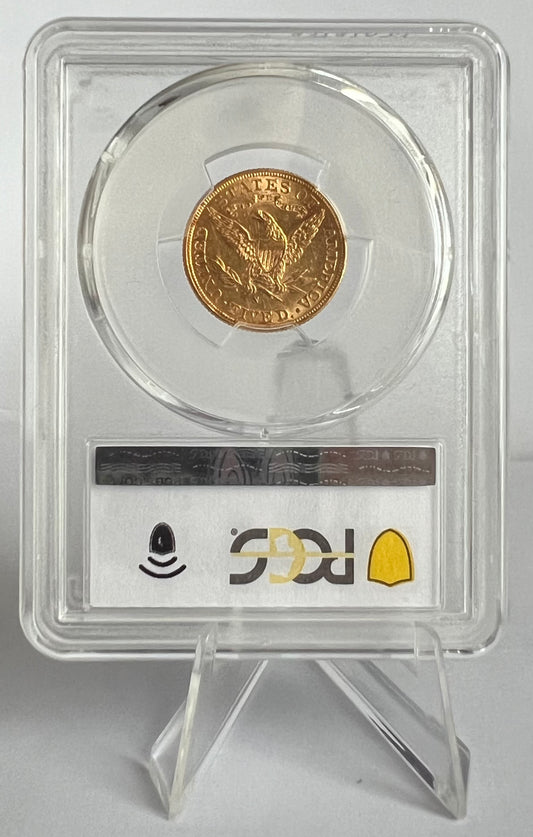 1905-S $5 Liberty Gold Half Eagle PCGS AU58
