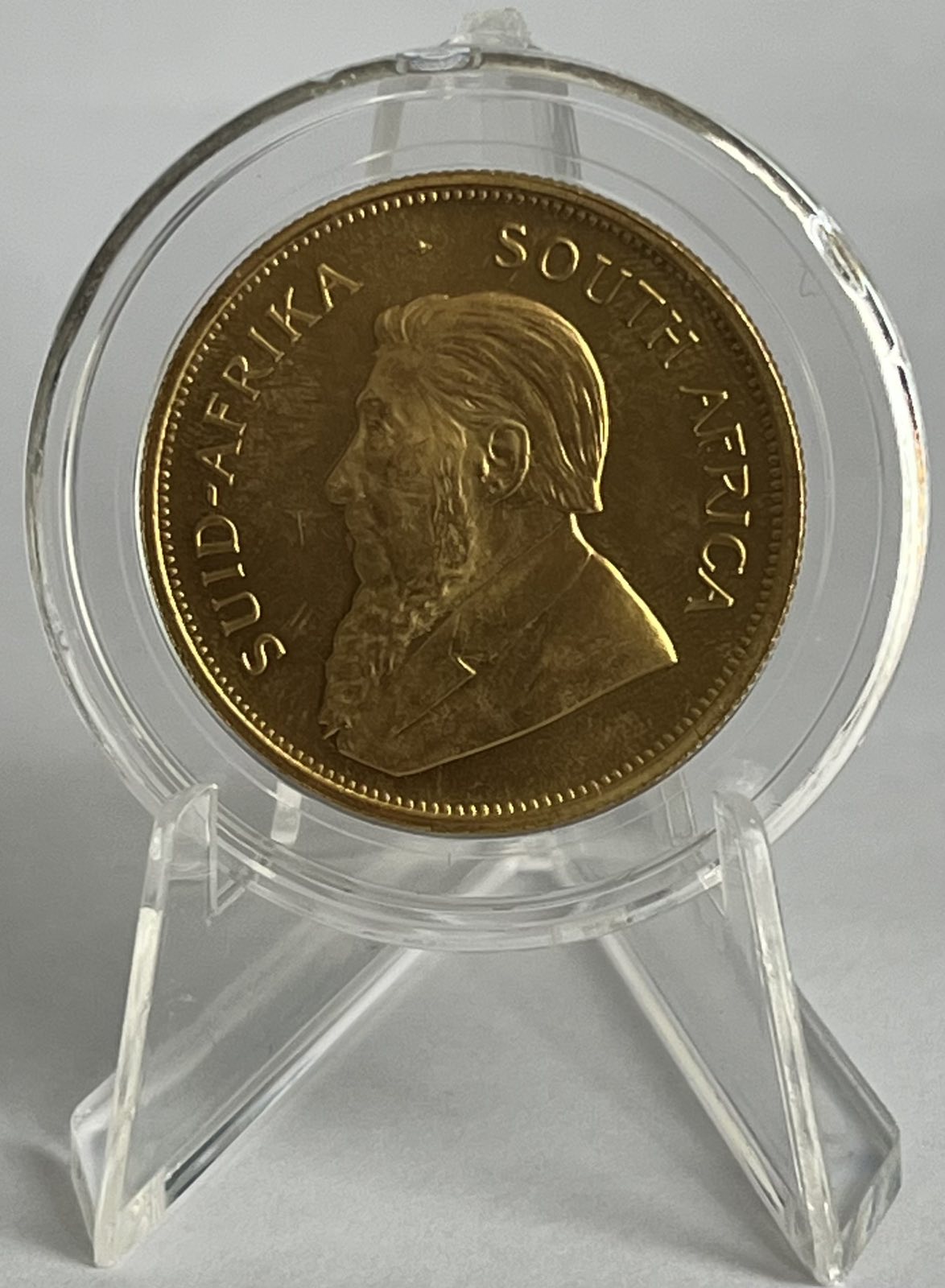 1980 South Africa Krugerrand 1 oz Gold Coin in Capsule