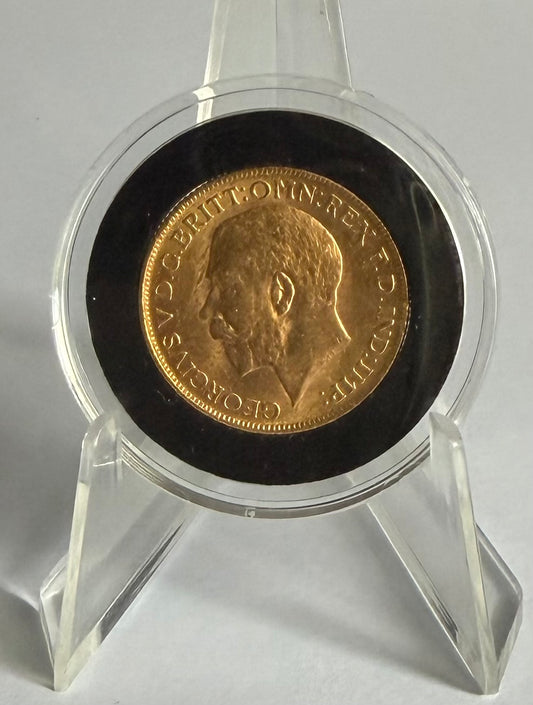 1928 1 Sovereign Gold Coin in Capsule