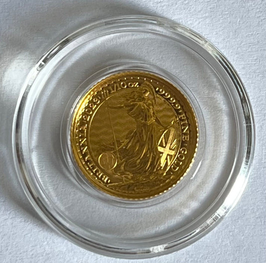 2023 Great Britain Britannia 1/10 oz Gold Coin BU in Capsule