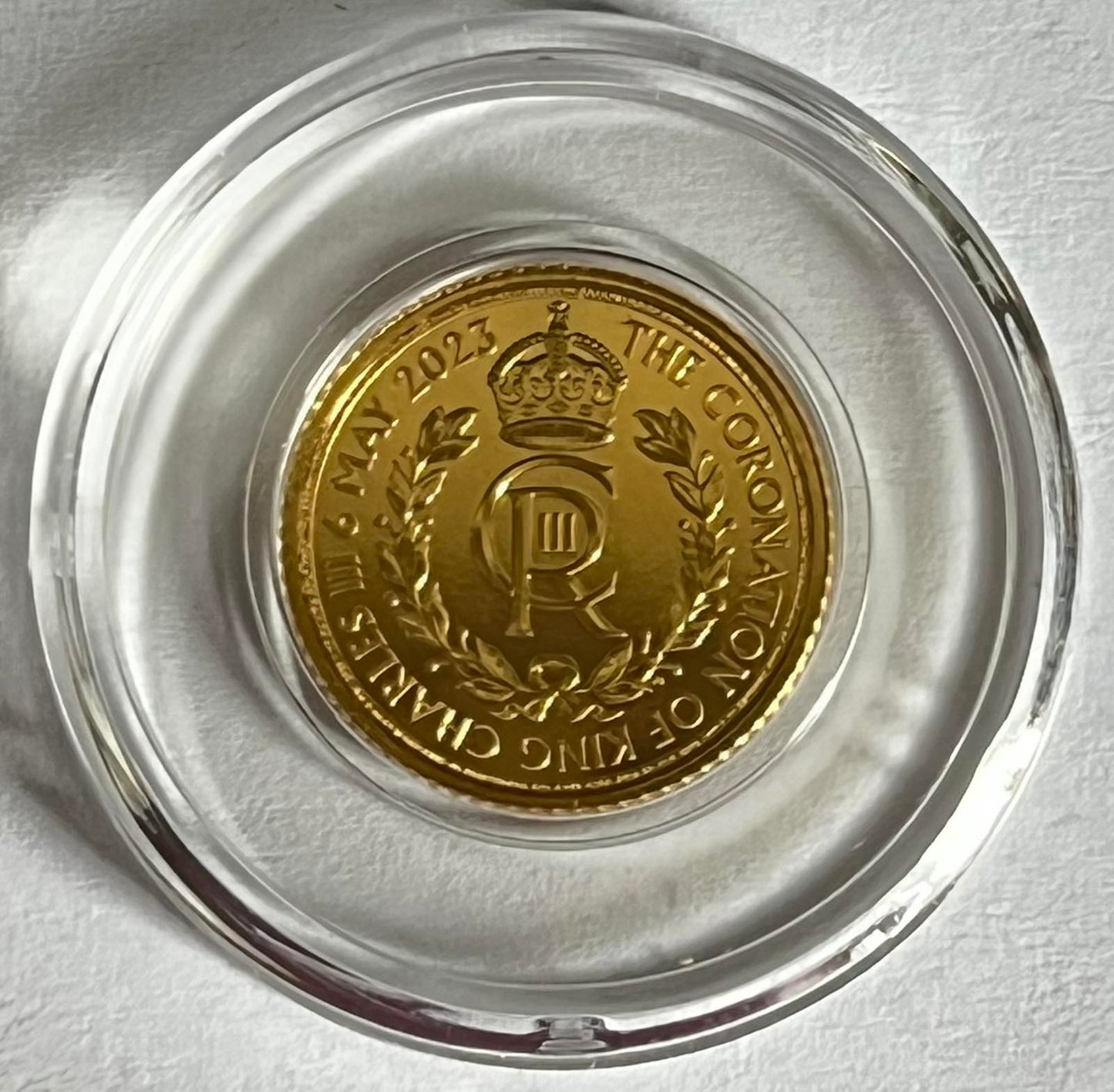 2023 Great Britain The Coronation of His Majesty King Charles III 1/10 oz Gold Coin BU in Capsule