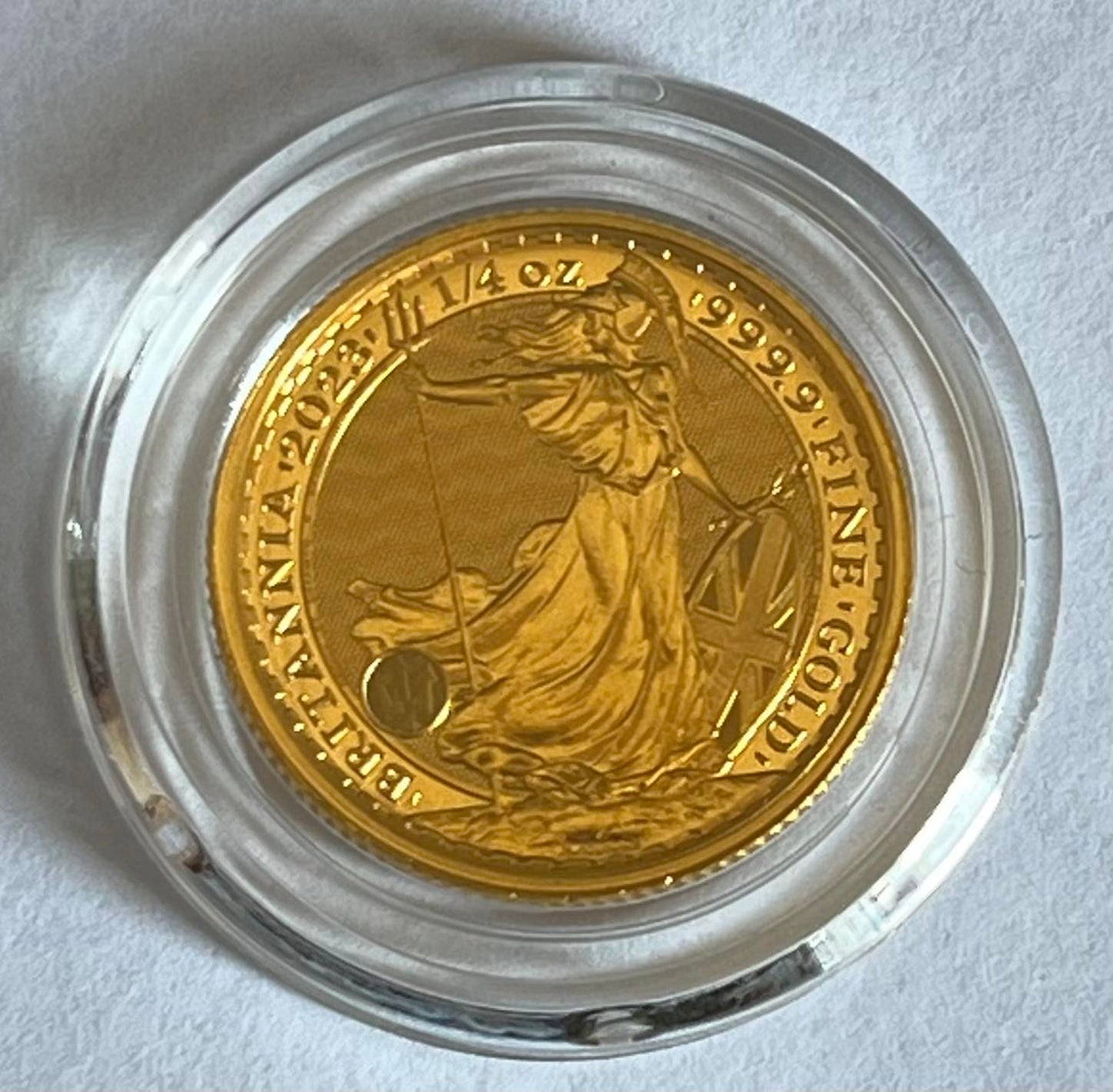 2023 Great Britain 1/4 oz Gold Britannia BU (King Charles III)