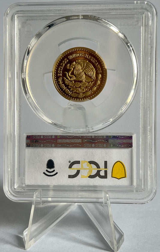 2022 Mexico Libertad 1/4 Proof Gold Coin PCGS MS69
