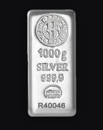 1kg Nadir Refinery Silver Bar