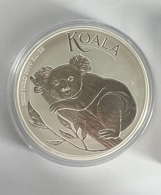2025 Australia 1 kilo Silver Koala BU