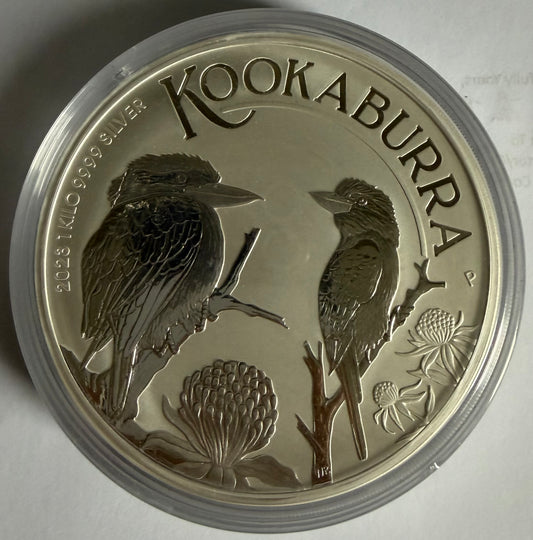 2023 Australia 1 kilo Silver Kookaburra BU