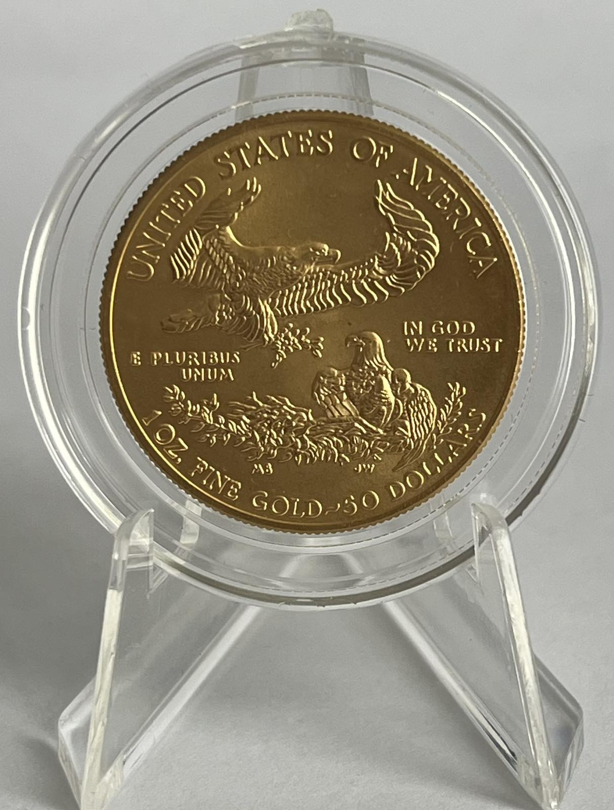 2014 American Gold Eagle 1 oz Gold Coin in Capsule