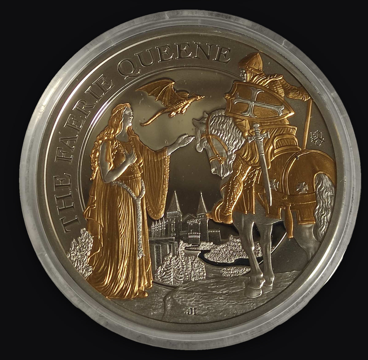 2022 Faerie Queen 2 oz Proof in Capsule with Case and COA
