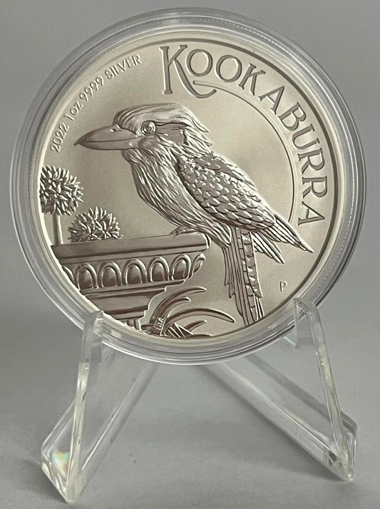 2022 Australia Kookaburra 1 oz Silver Coin BU in Capsule