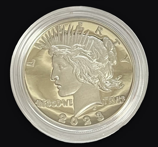 2023-S Proof Silver Peace Dollar (Box & COA)