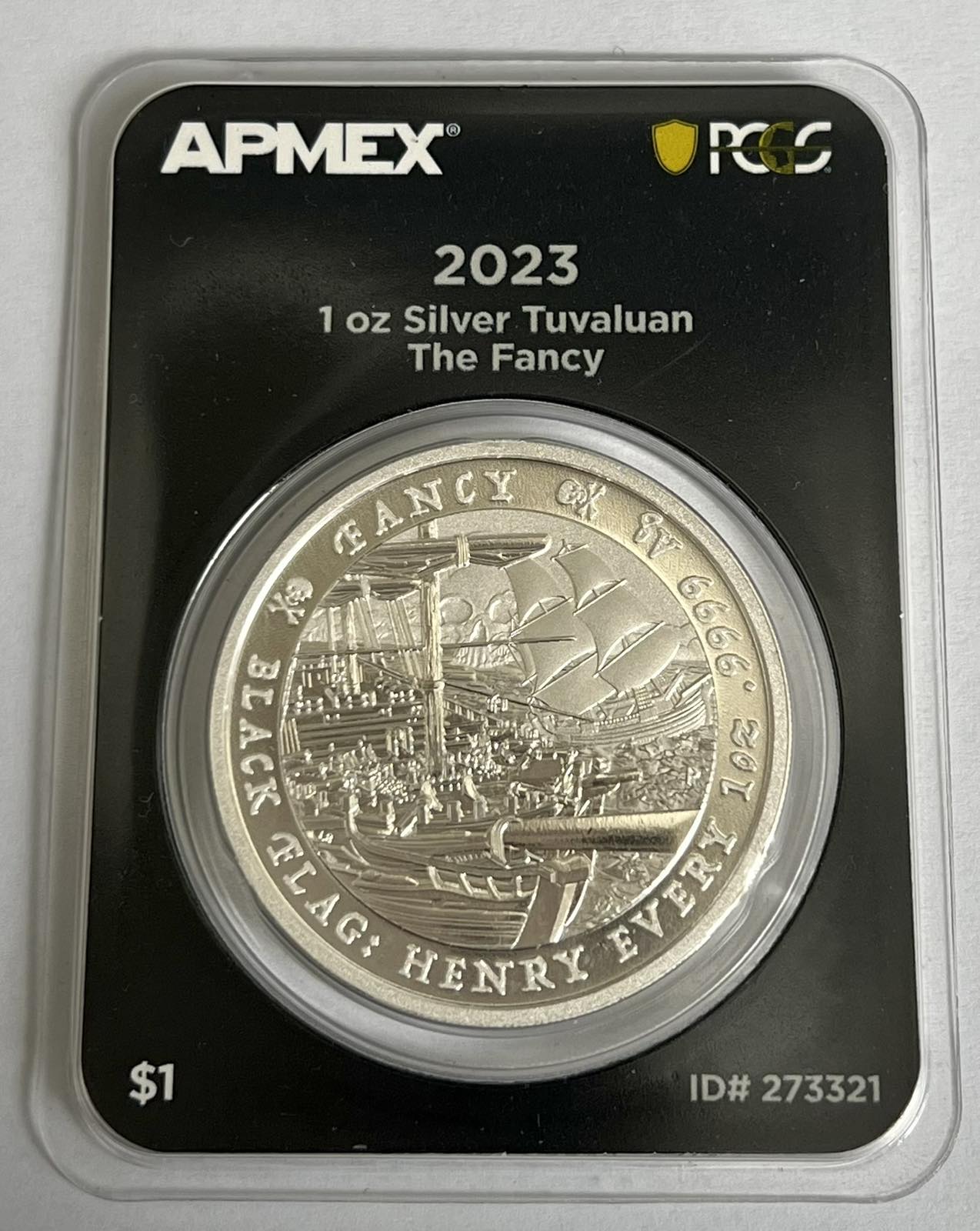 2023 Tuvalu 1 oz Silver The Fancy (MD® Premier + PCGS FS)