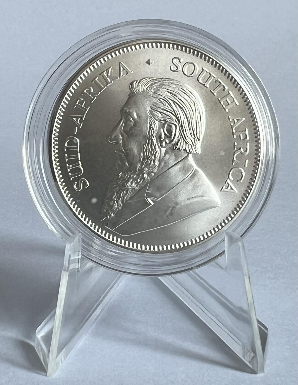 2023 South Africa Krugerrand 1 oz Silver Coin BU in Capsule