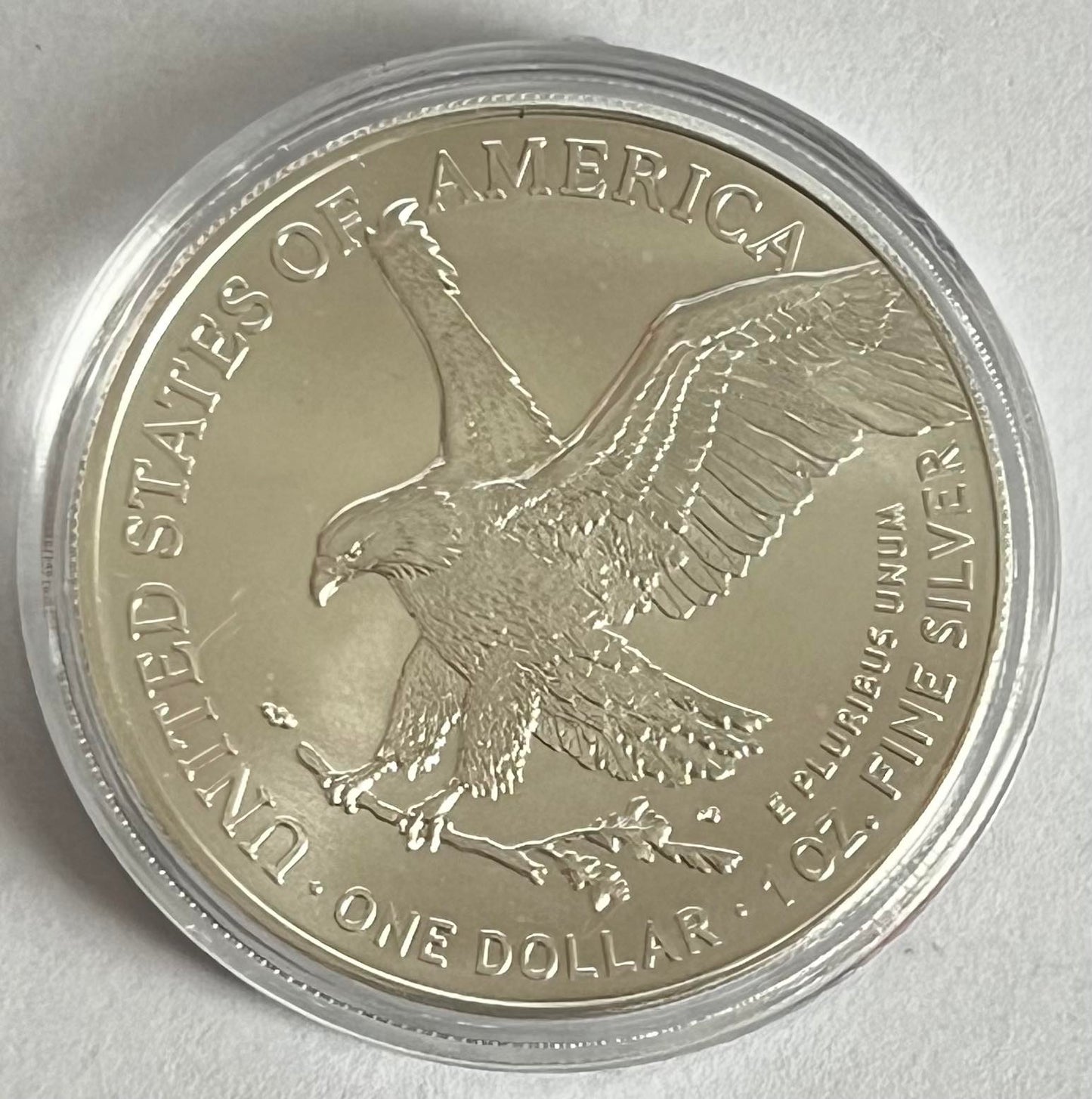 2023 American Silver Eagle 1 oz Silver Coin BU in Capsule