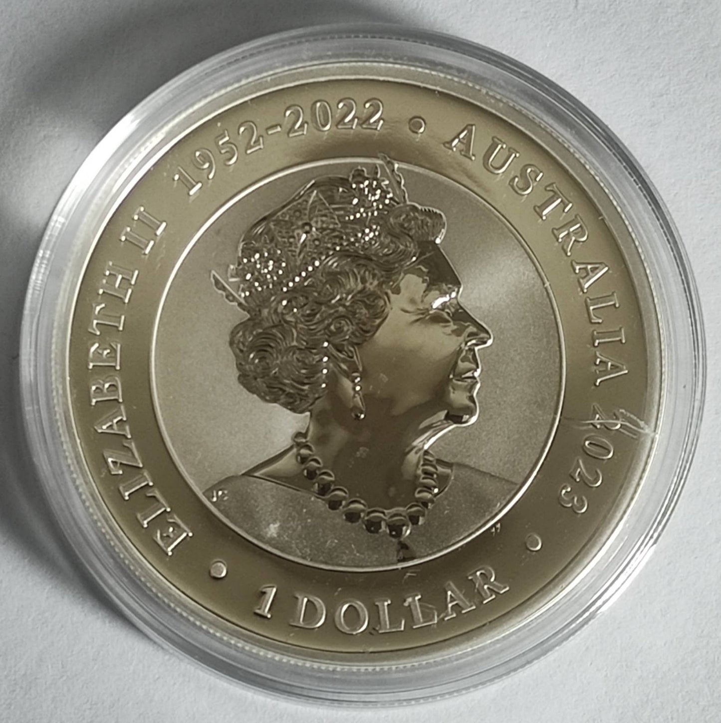 2023 Australia Swan 1 oz Silver Coin BU in Capsule