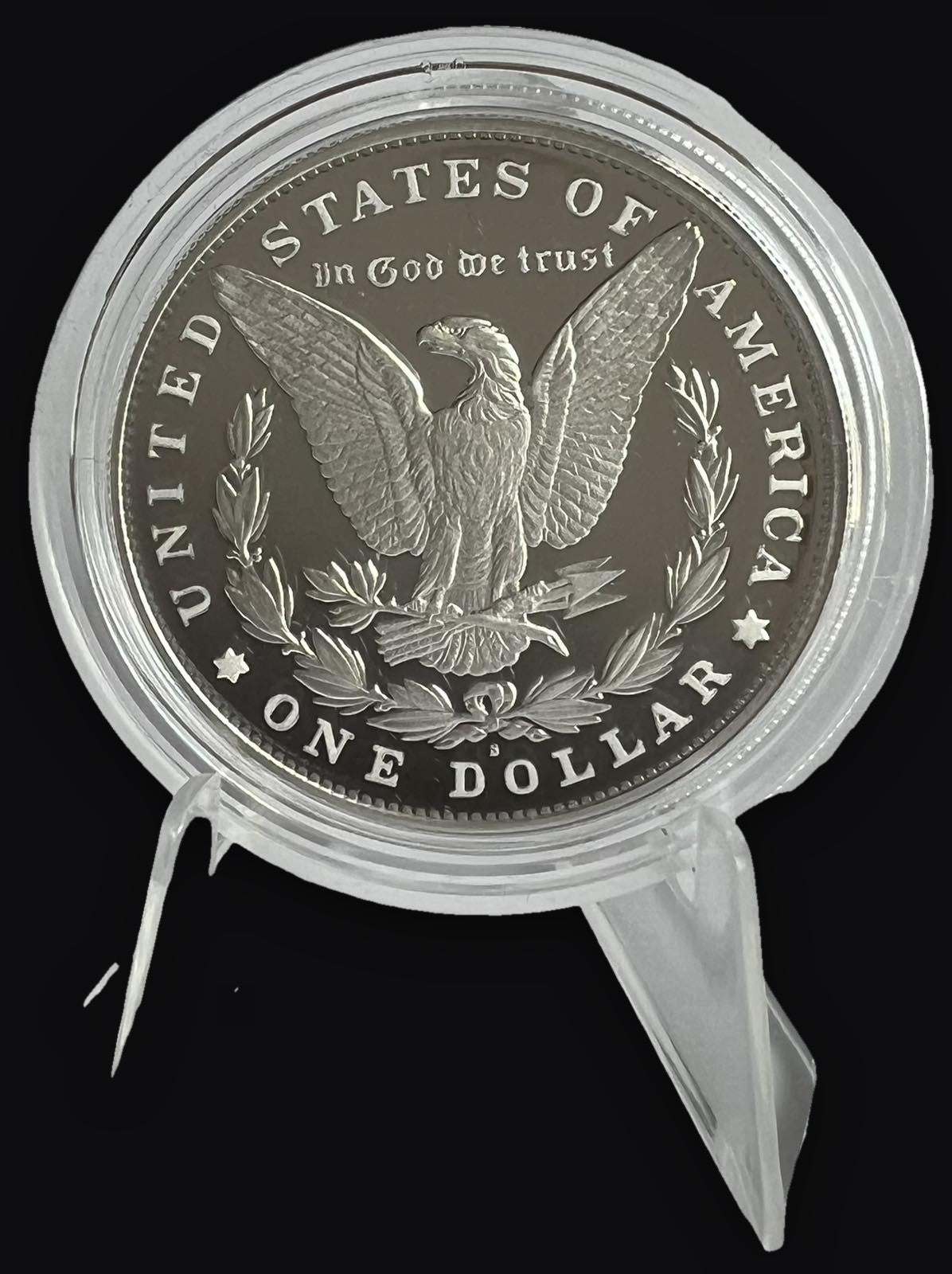 2024-S Morgan Dollar .858 troy oz Proof Silver Coin in Capsule with Box & COA