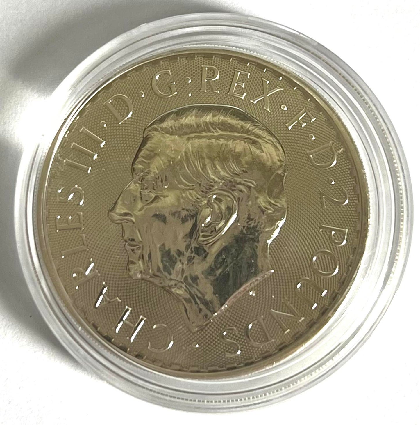 2024 Great Britain Britannia 1 oz Silver Coin BU in Capsule