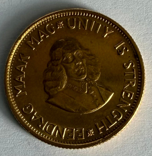 1974 2 Rand Gold Coin in Capsule