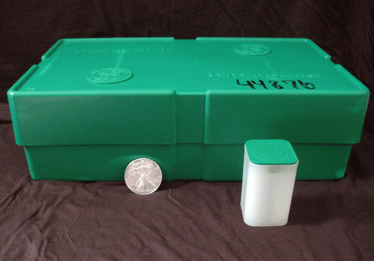 U.S. Mint American Silver Eagle tubes in monster box