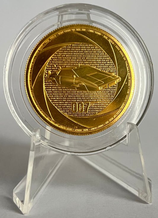 Great Britain Bond Films of the 1970s 1 oz Gold Coin in Capsule