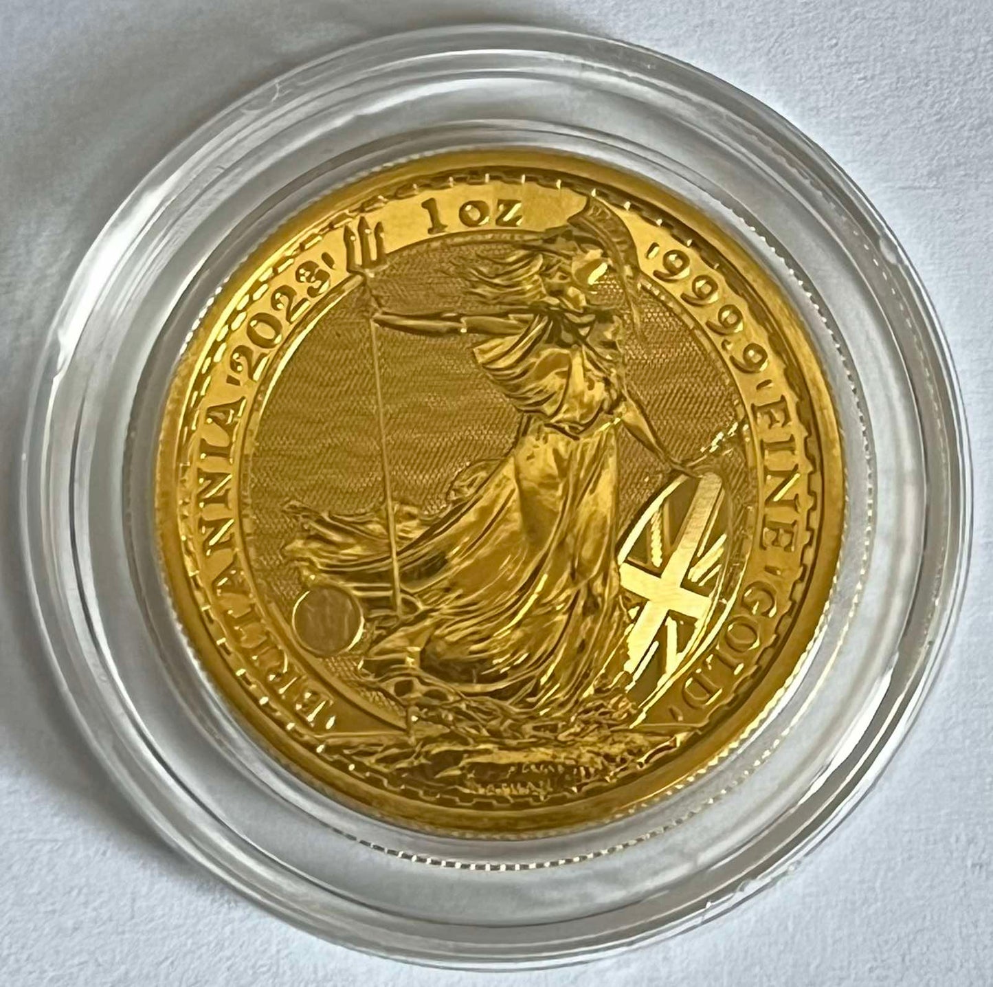2023 Great Britain Britannia Coronation 1 oz Gold Coin BU in Capsule