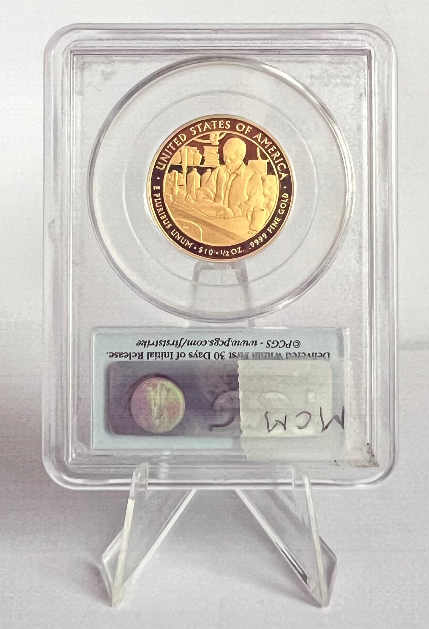 2010-W 1/2 oz Proof Gold Buchanan's Liberty PF-70 NGC