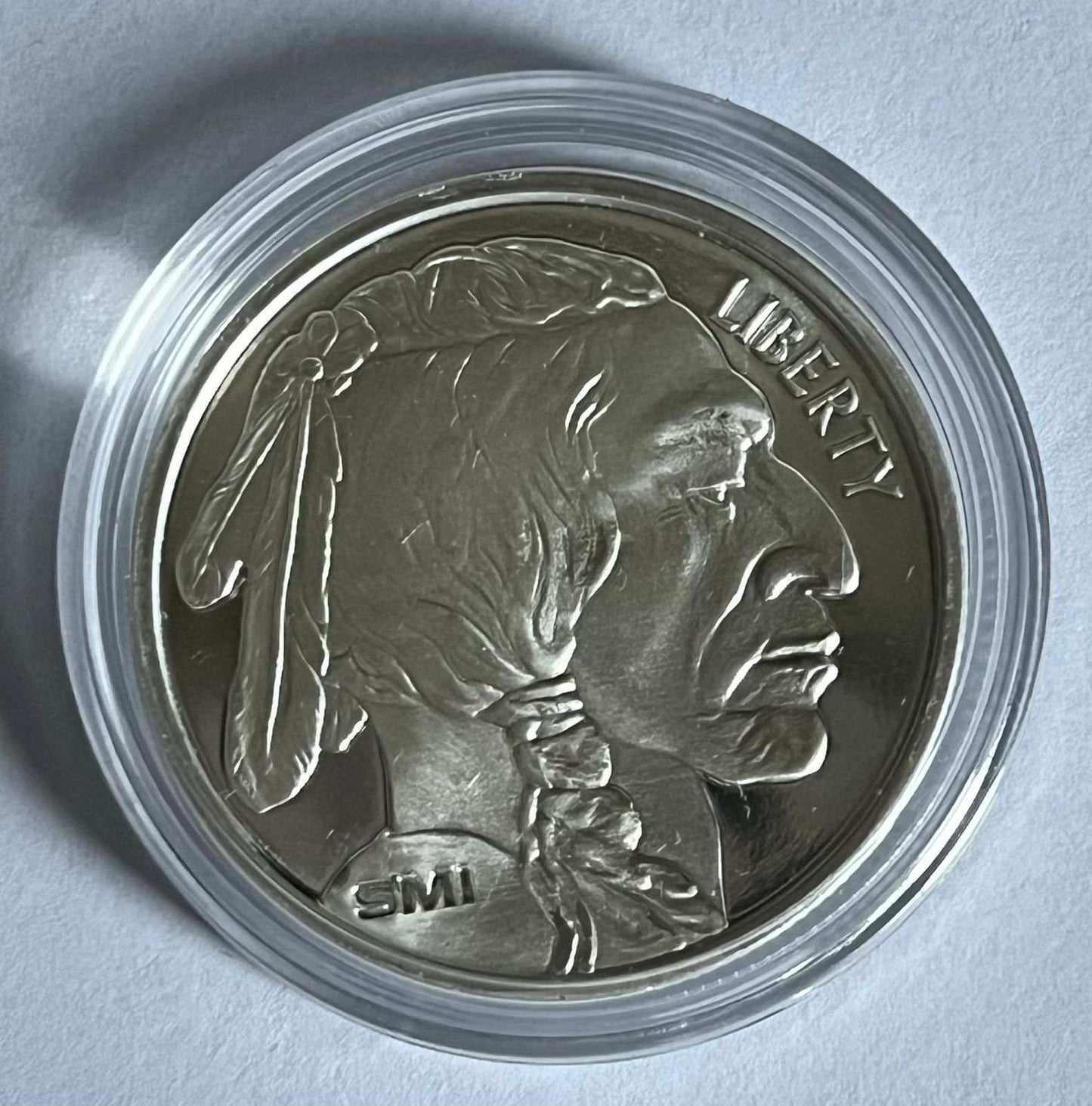 1 oz Buffalo Silver Round BU in Capsule (Golden State Mint)