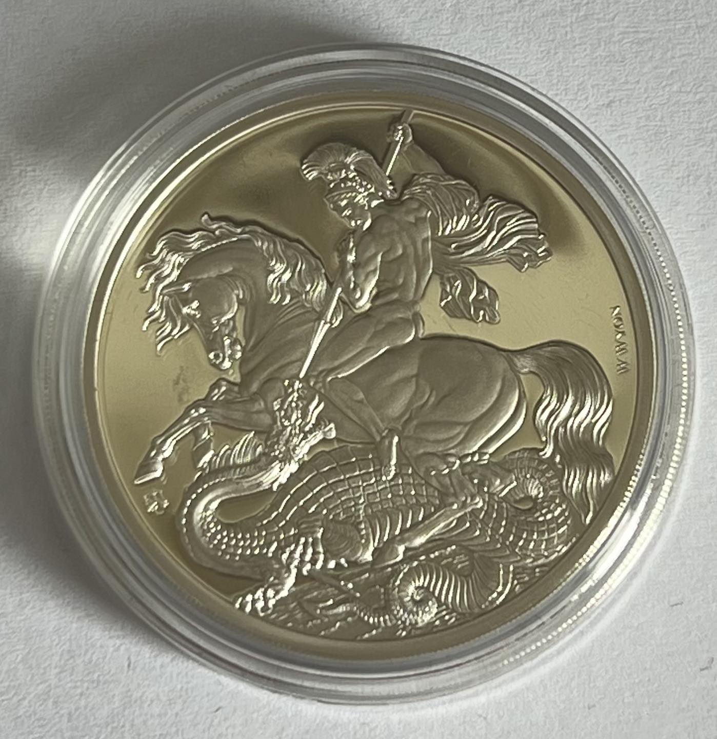 Masterpiece St George & the Dragon 2023 1oz Silver Proof Coin