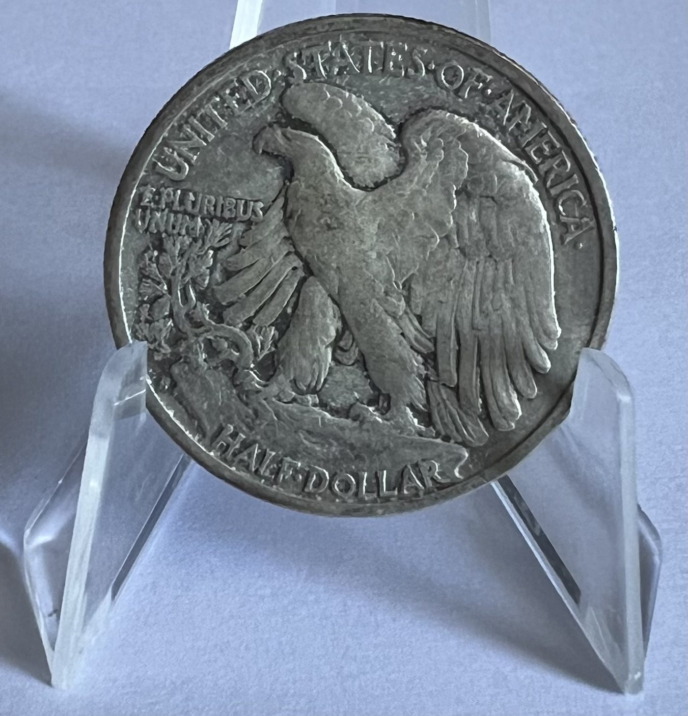 5 pieces Pre-1965 1/2 Dollar "Walking Liberty Half Dollar" (note: assorted condition)