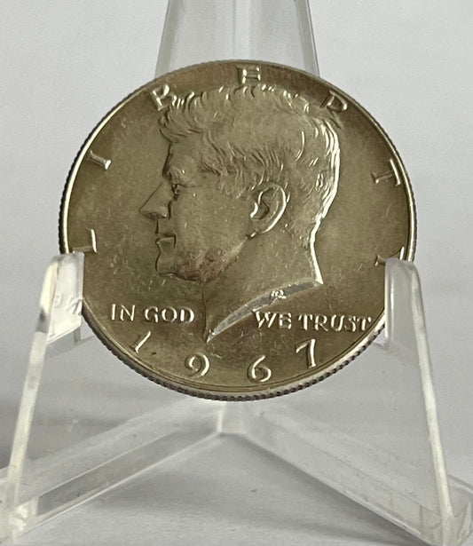 5 pieces 1/2 Dollar "Kennedy Half Dollar" 1965-1970