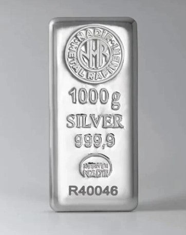 1kg Nadir Refinery Silver Bar